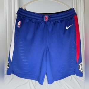 Nike Men's Athletic Shorts in Blue with Red and White Accents